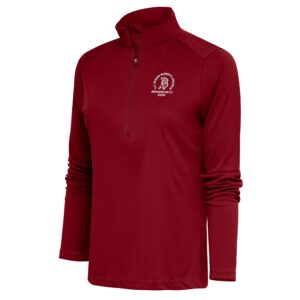 Women's 2024 U.S. Senior Women's Amateur  Antigua Cardinal Tribute Half-Zip Top