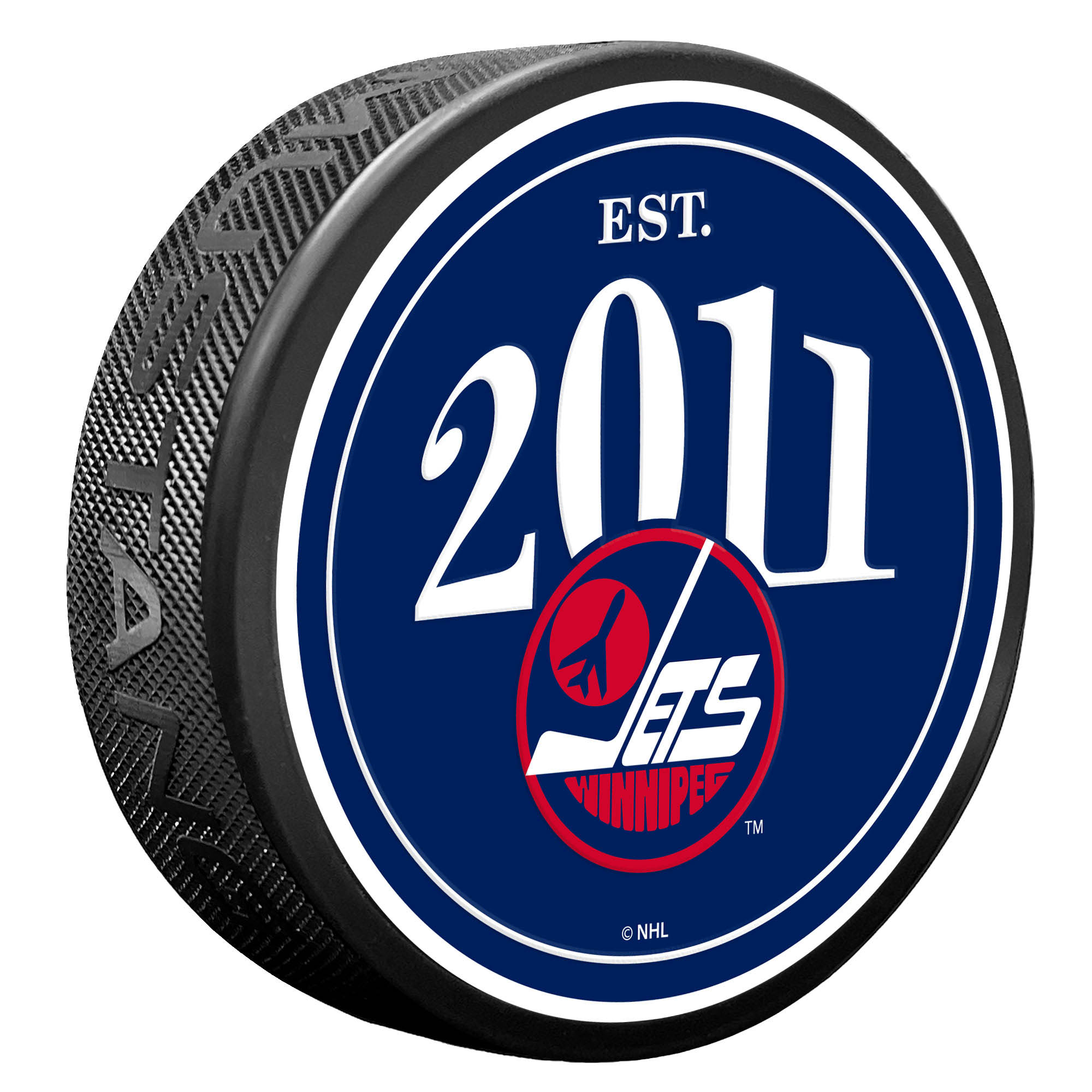 Winnipeg Jets Founding Year Puck