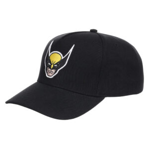 Men's Lids Black Wolverine Blackout A-Frame Adjustable Hat