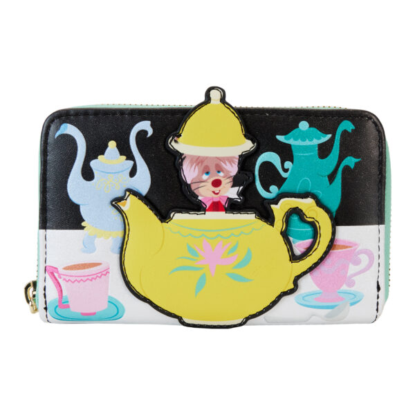 Loungefly Alice in Wonderland Unbirthday Zip-Around Wallet - Image 6