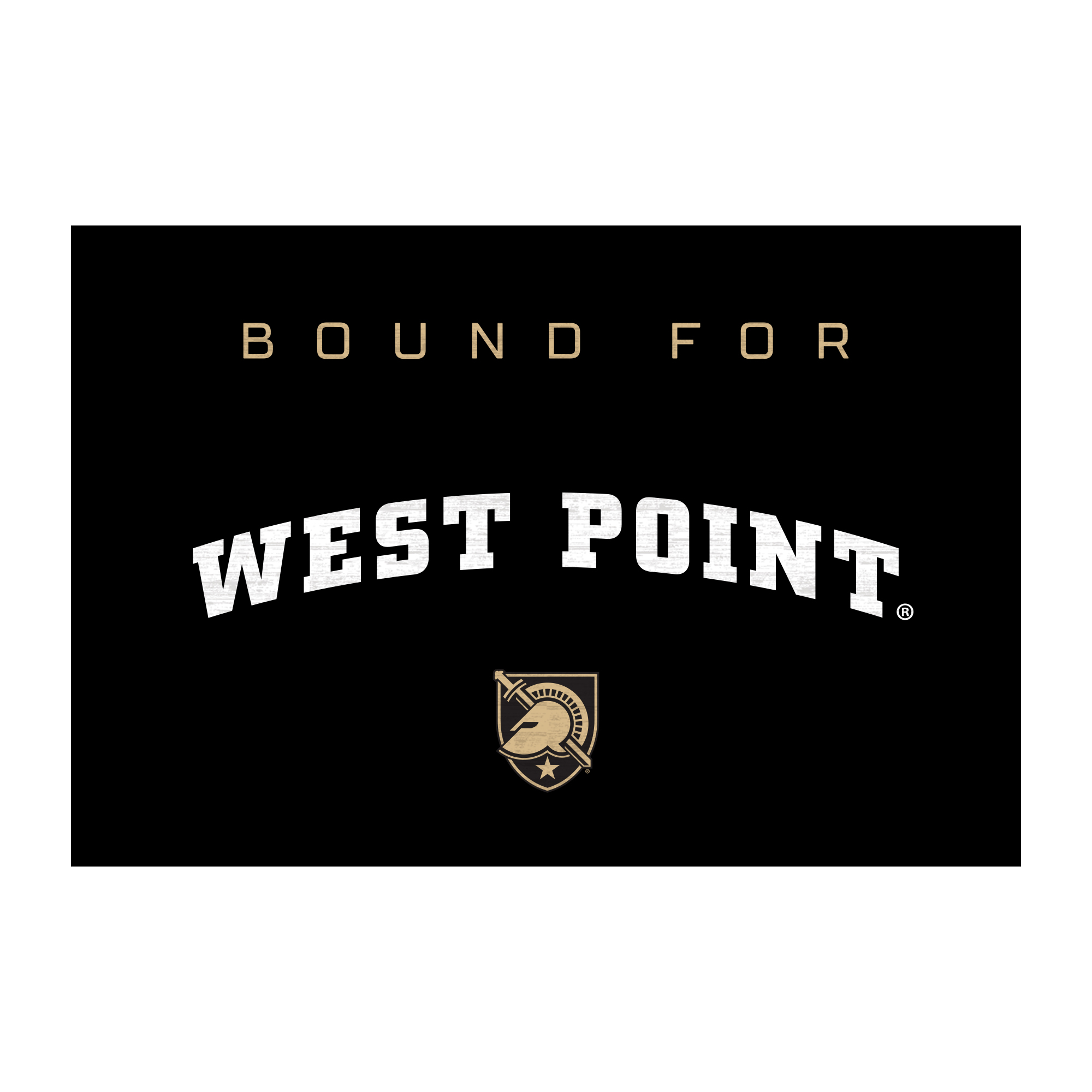 Army Black Knights 20" x 30" School Bound Floor Mat