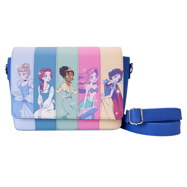 Loungefly Disney Princess Manga Style Crossbody Bag