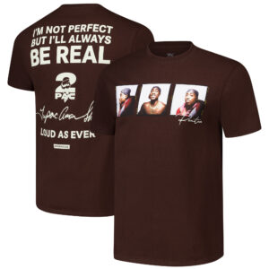 Men's Brown Tupac Shakur Truth T-Shirt