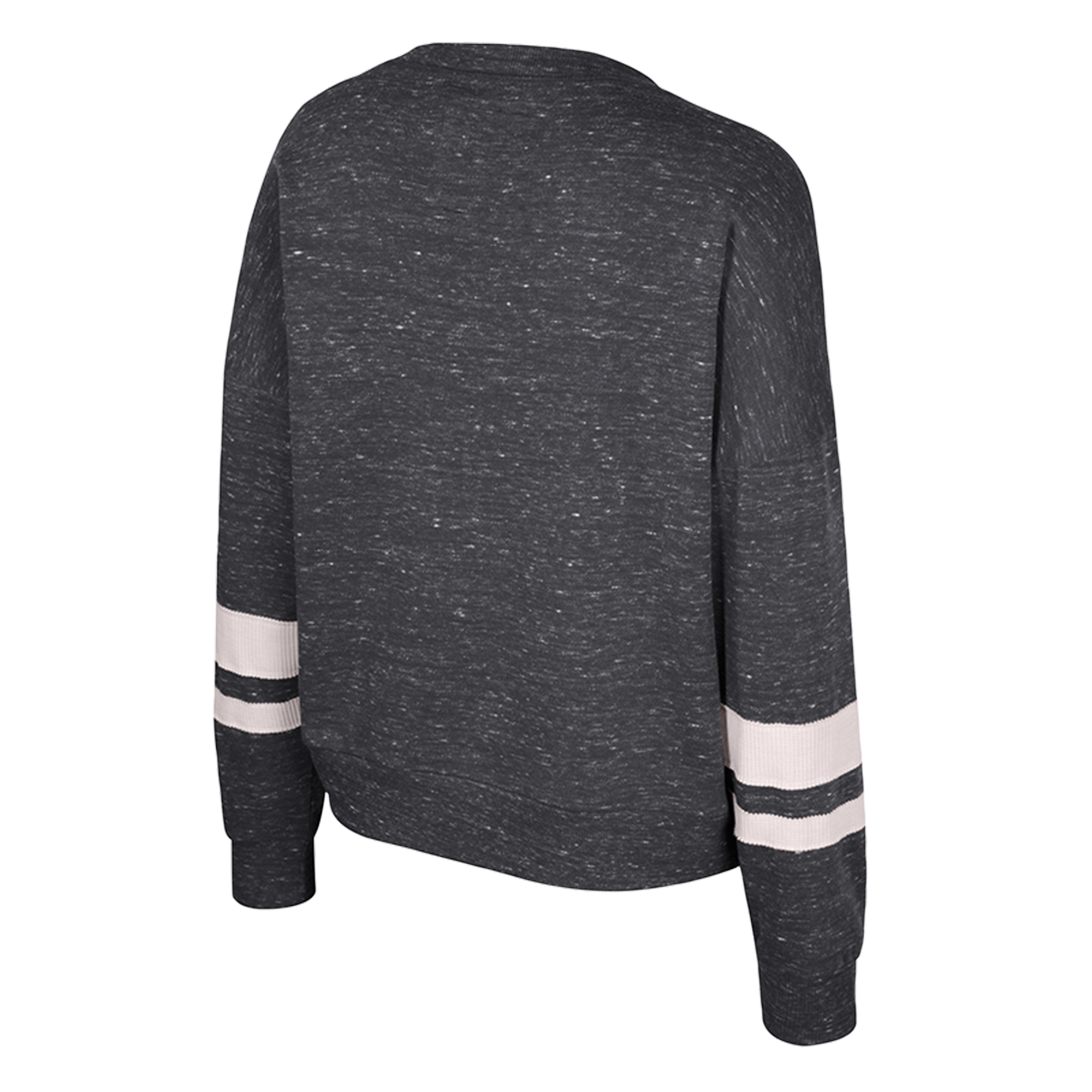 Women's Colosseum Black Colorado Buffaloes Lost City Speckle Pullover Sweatshirt - Image 8