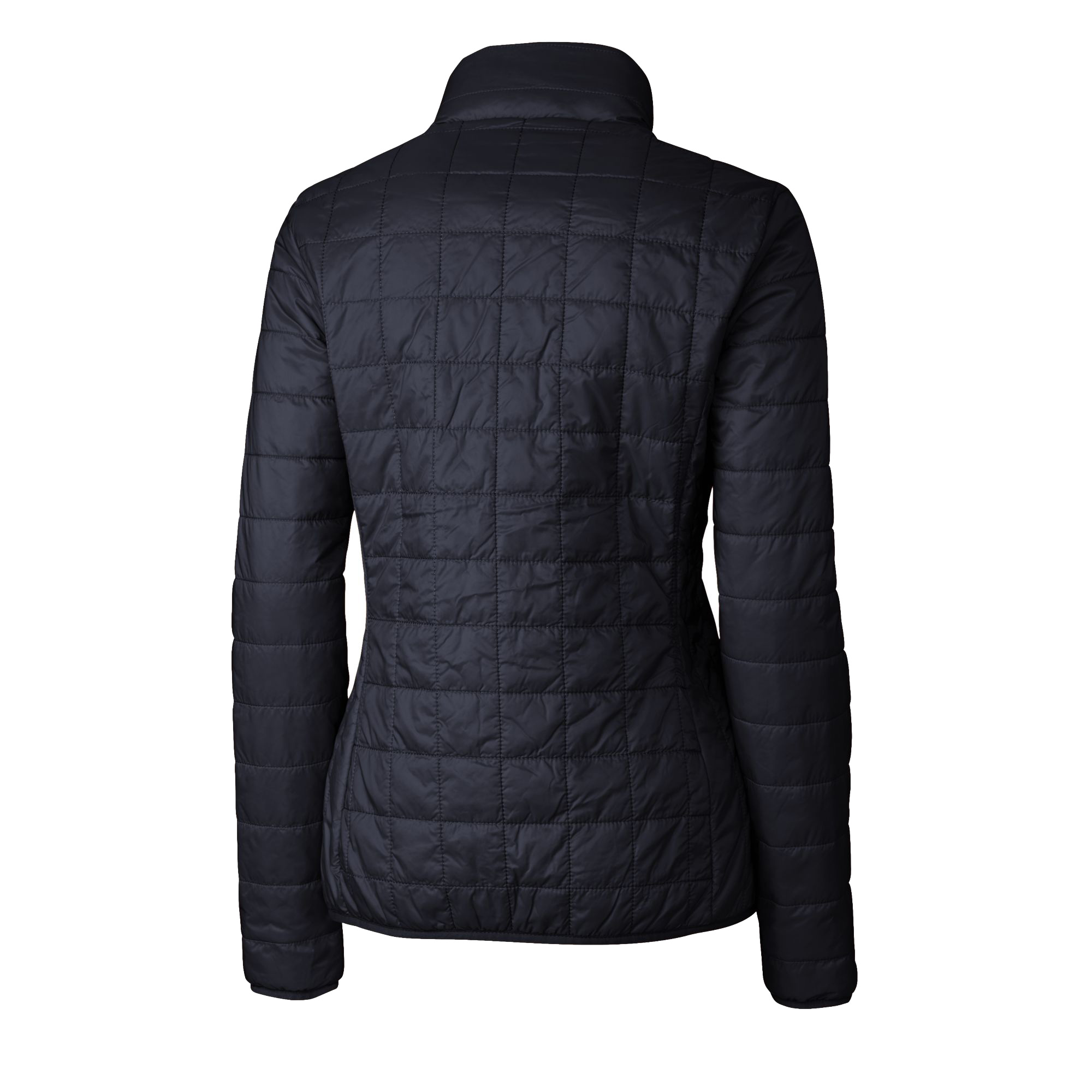Women's Cutter & Buck Navy Tampa Bay Rays Americana Rainier PrimaLoft Eco Insulated Full-Zip Puffer Jacket - Image 4