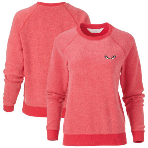 Women's Red Lake Elsinore Storm Fleece Out Pullover Sweatshirt