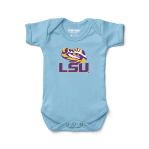 Newborn & Infant Chad & Jake Light Blue LSU Tigers Bodysuit