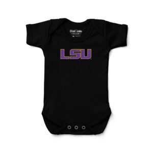 Newborn & Infant Chad & Jake Black LSU Tigers Bodysuit