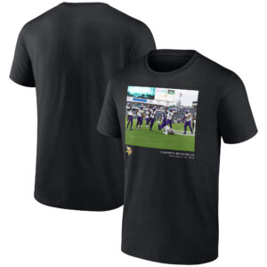 Men's  Camryn Bynum Black Minnesota Vikings NFL Flash Features Week 10 T-Shirt