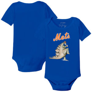 Infant Tiny Turnip Royal New York Mets Stega Bodysuit