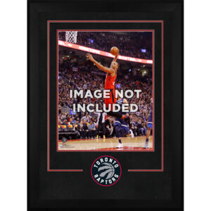 Toronto Raptors Deluxe 16'' x 20'' Vertical Frame with Team Logo