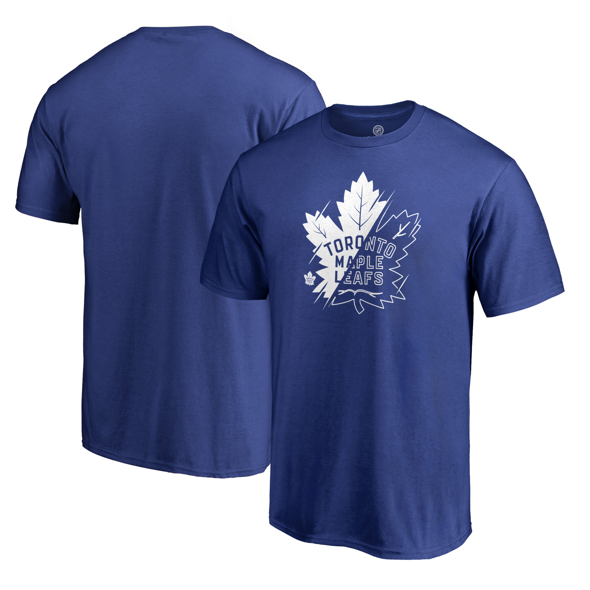 Men's Royal Toronto Maple Leafs X-Ray T-Shirt - Image 6