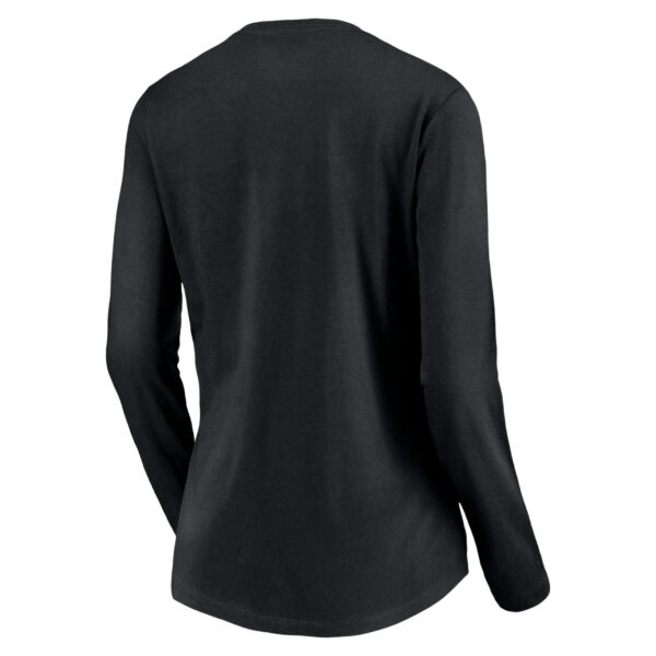 Women's Black New York Liberty Overtime Long Sleeve T-Shirt - Image 4