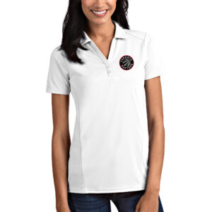 Women's Antigua White Toronto Raptors Tribute Polo