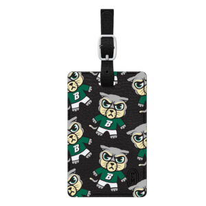 Black Binghamton Bearcats Mascot Tokyodachi Bag Tag