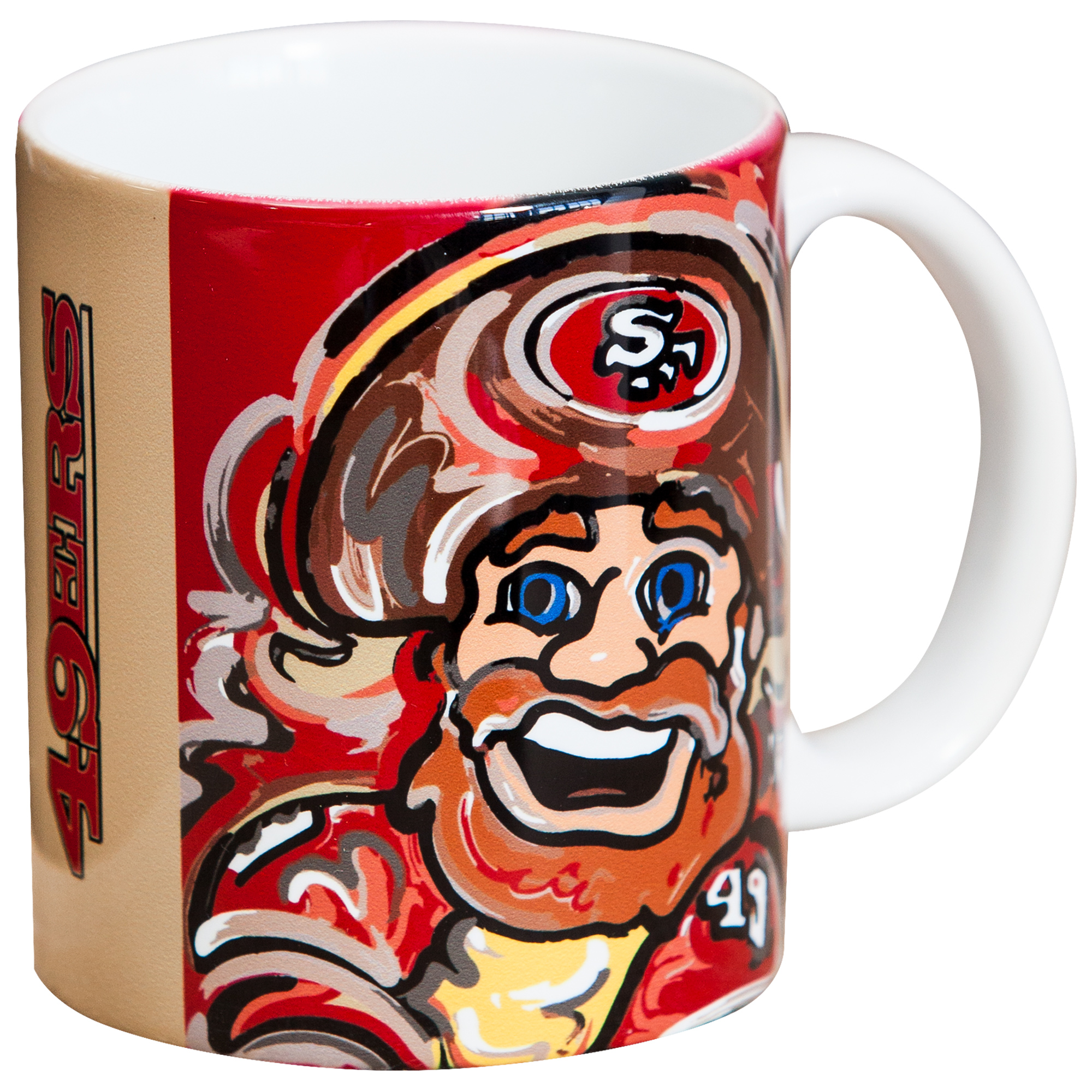San Francisco 49ers 11oz. Justin Patten Mug - Image 4