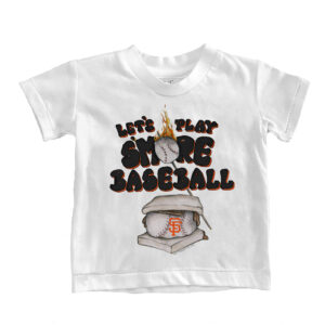 Youth Tiny Turnip White San Francisco Giants S'mores T-Shirt