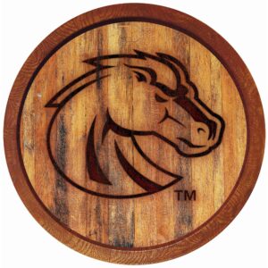Boise State Broncos 21'' x 21'' Faux Barrel Top Sign