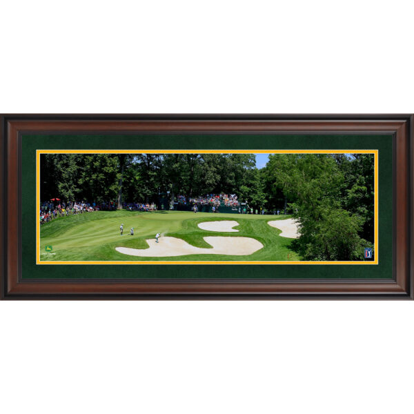 John Deere Classic Framed 10" x 30" PGA Tour Panoramic Photograph