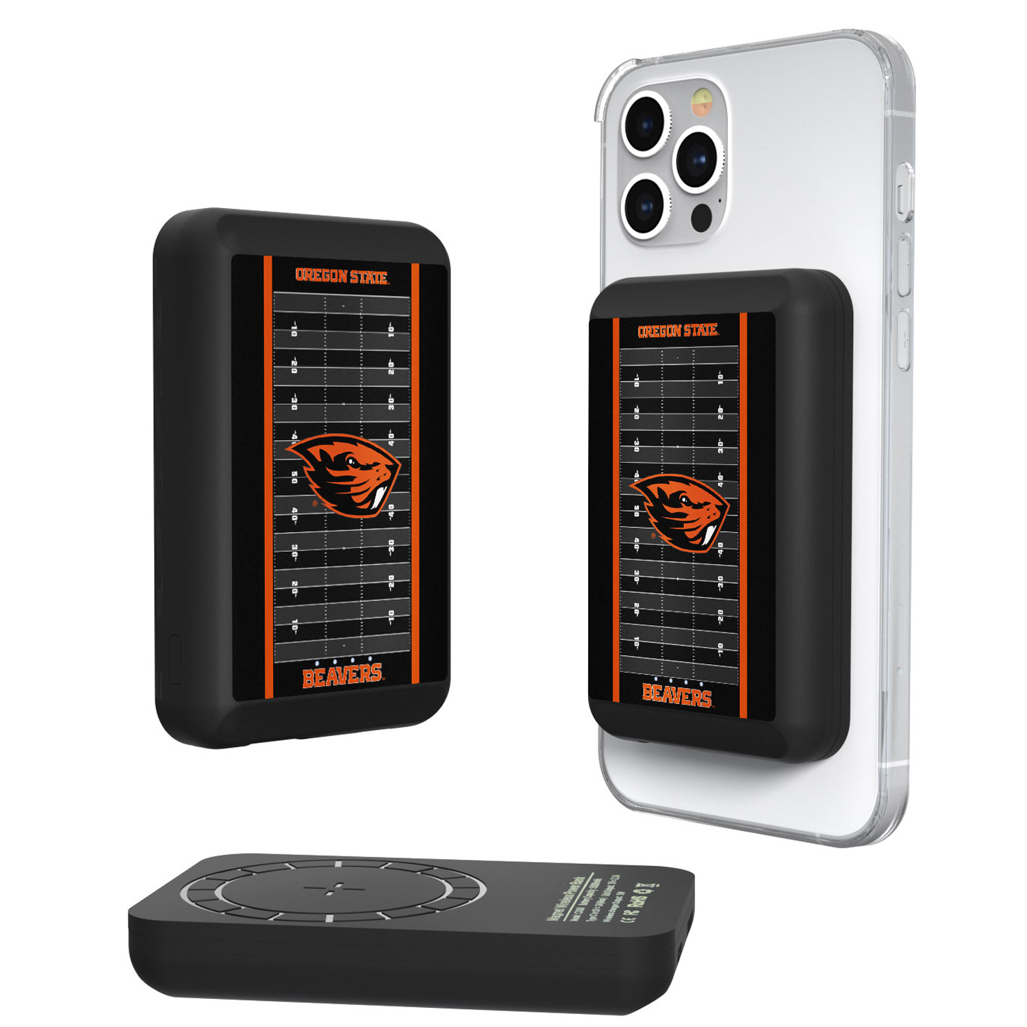 Oregon State Beavers Field Wireless Power Bank - Image 8