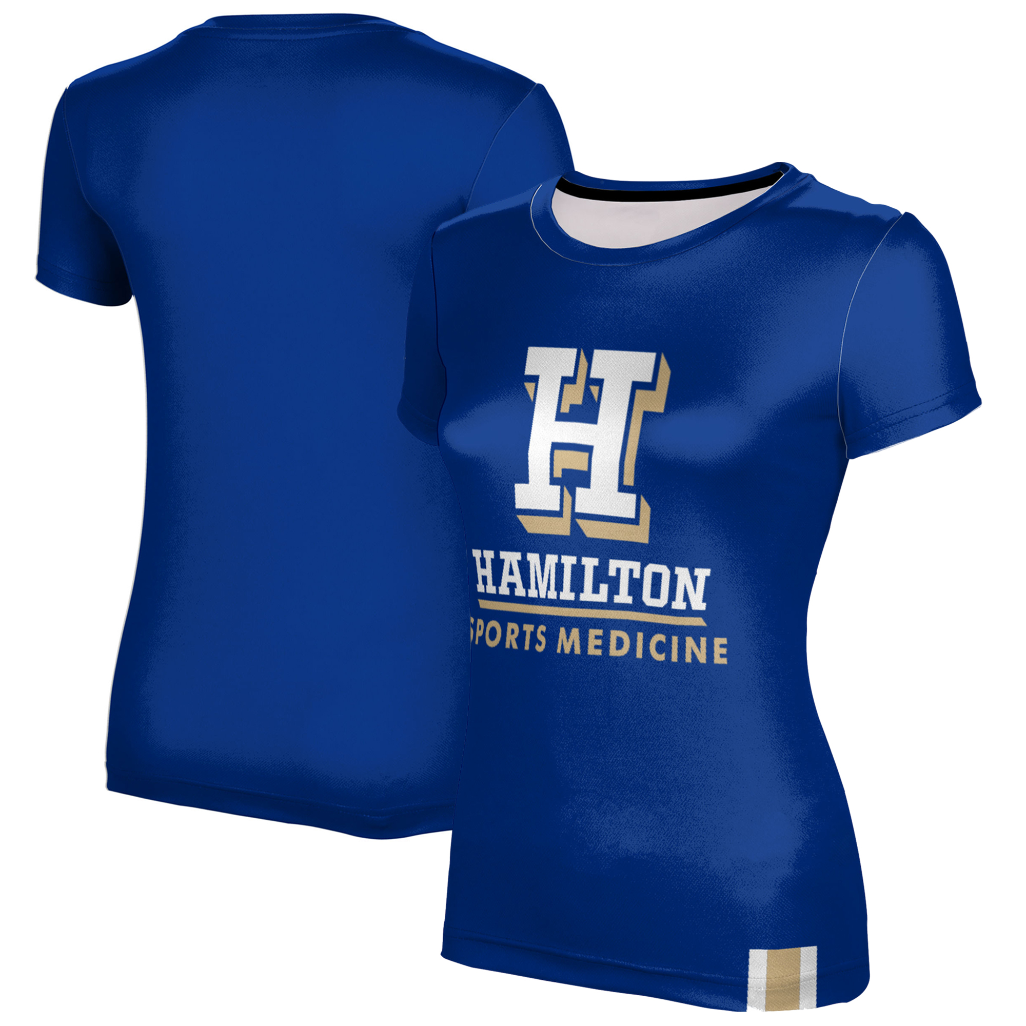 Women's Blue Hamilton Continentals Sports Medicine T-Shirt