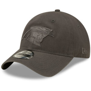 Men's New Era Graphite Carolina Panthers Core Classic 2.0 Tonal 9TWENTY Adjustable Hat