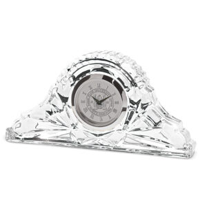 Silver Elon Phoenix Crystal Clock