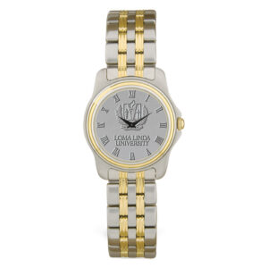 Women's Silver/Gold LLU Lions Two-Tone Wristwatch