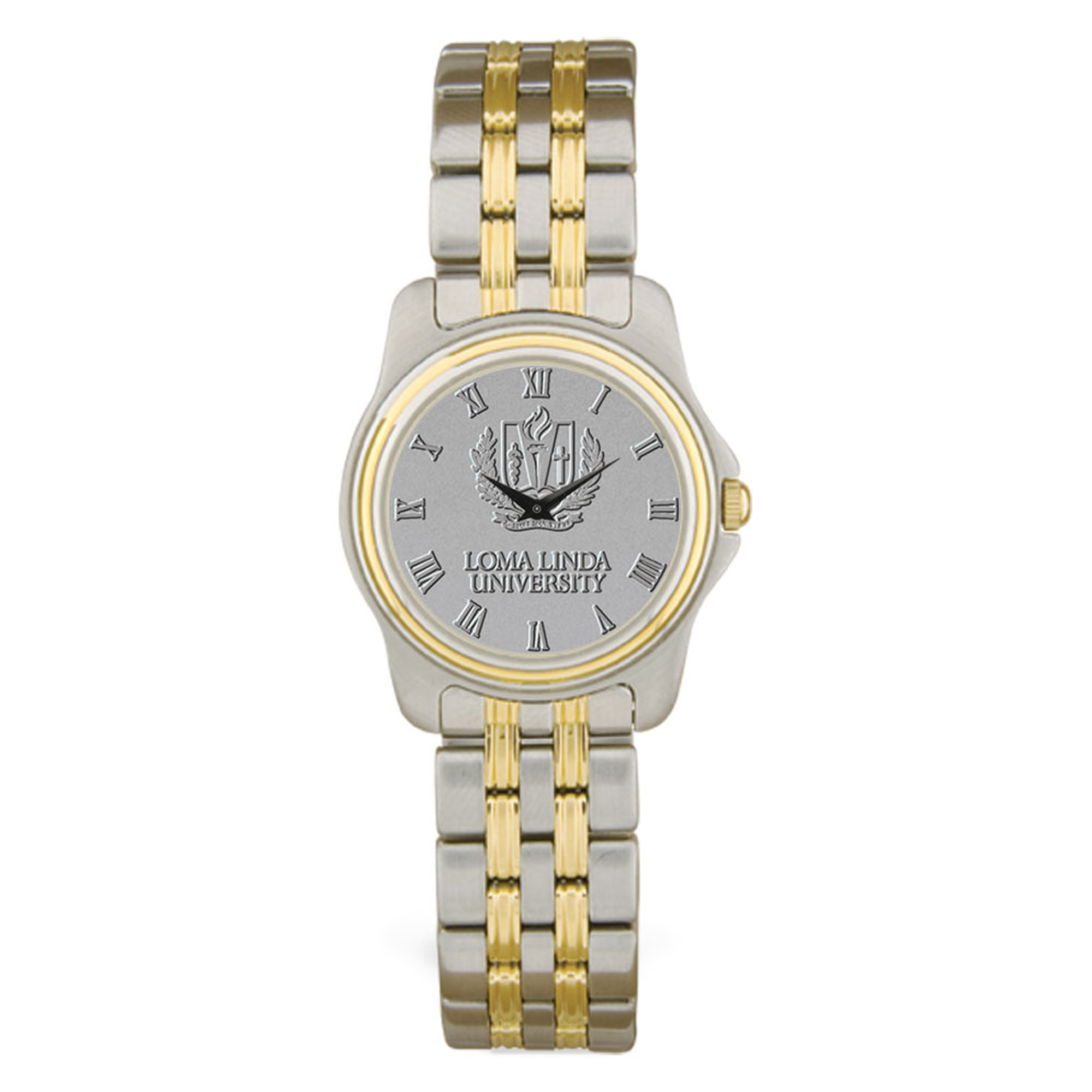 Women's Silver/Gold LLU Lions Two-Tone Wristwatch