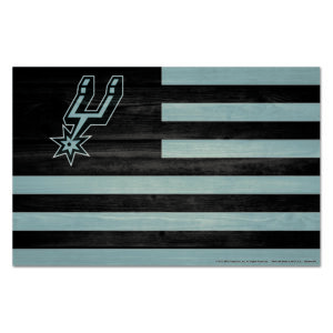 WinCraft San Antonio Spurs 11'' x 17'' Americana Wood Sign
