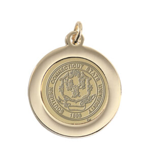 Gold Southern Connecticut Owls Team Pendant