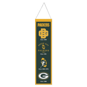 WinCraft Green Bay Packers 8" x 32" Evolution Banner