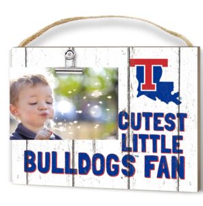 White Louisiana Tech Bulldogs 8'' x 10'' Cutest Little Weathered Logo Clip Photo Frame