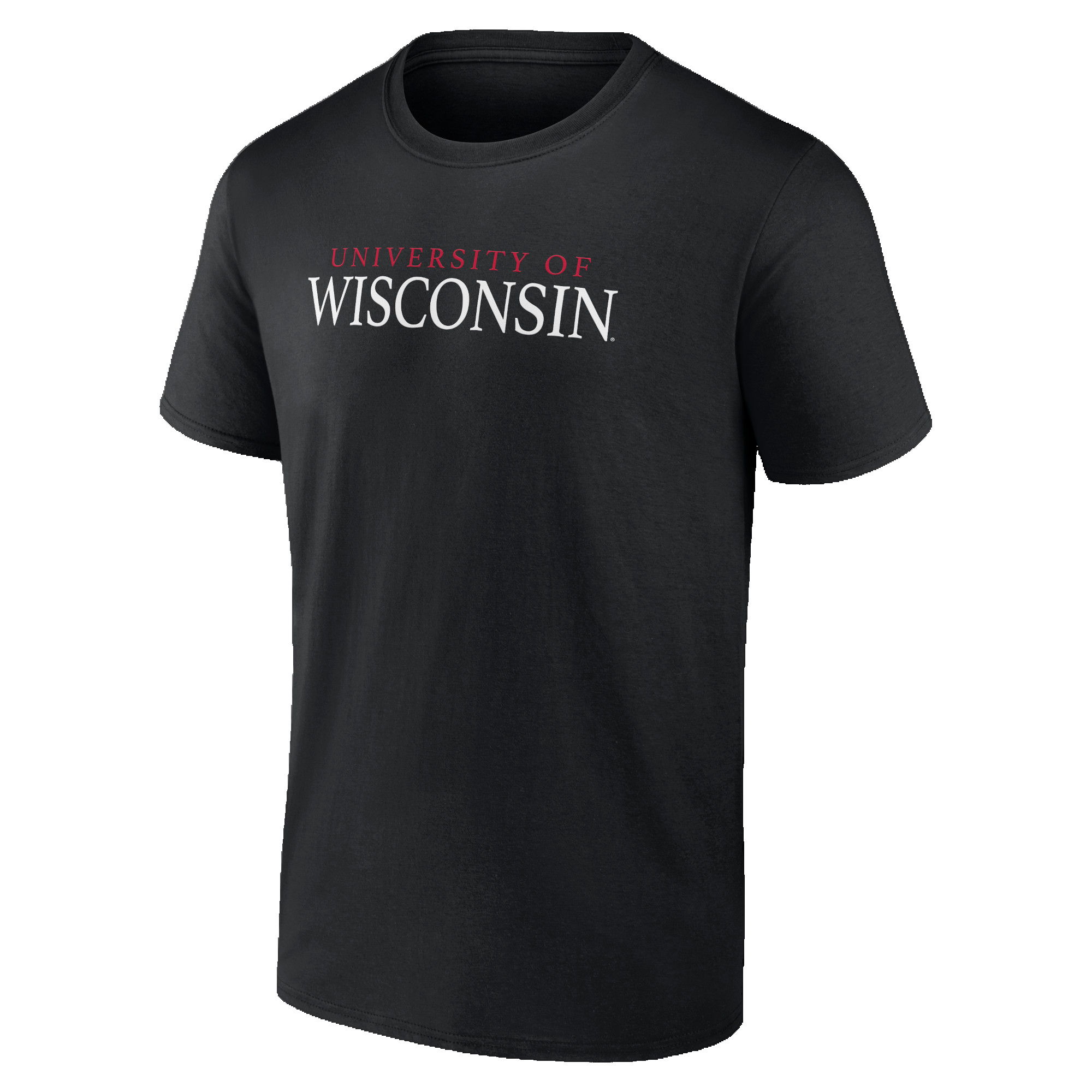 Men's Black Wisconsin Badgers University T-Shirt - Image 3