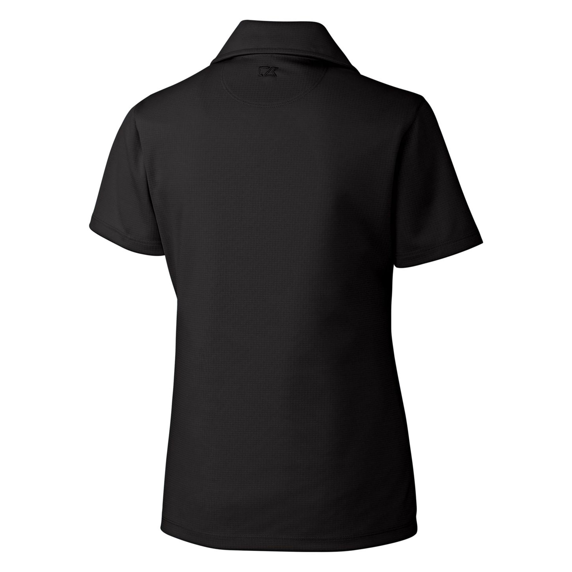 Women's Cutter & Buck Black Atlanta Falcons Throwback Logo Genre DryTec Textured Polo - Image 7