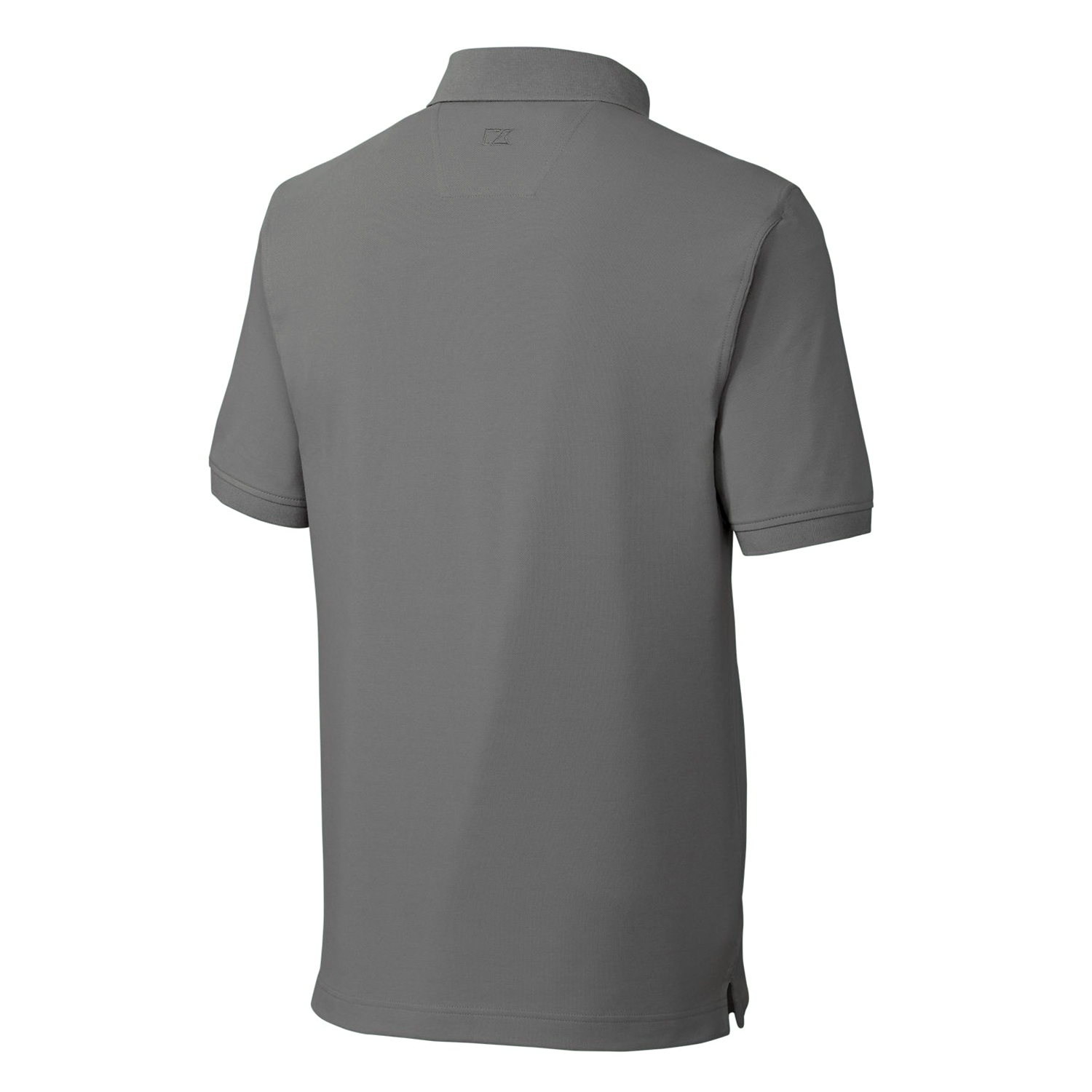 Men's Cutter & Buck Steel Florida State Seminoles Vault Advantage Tri-Blend Pique Big & Tall Polo - Image 4