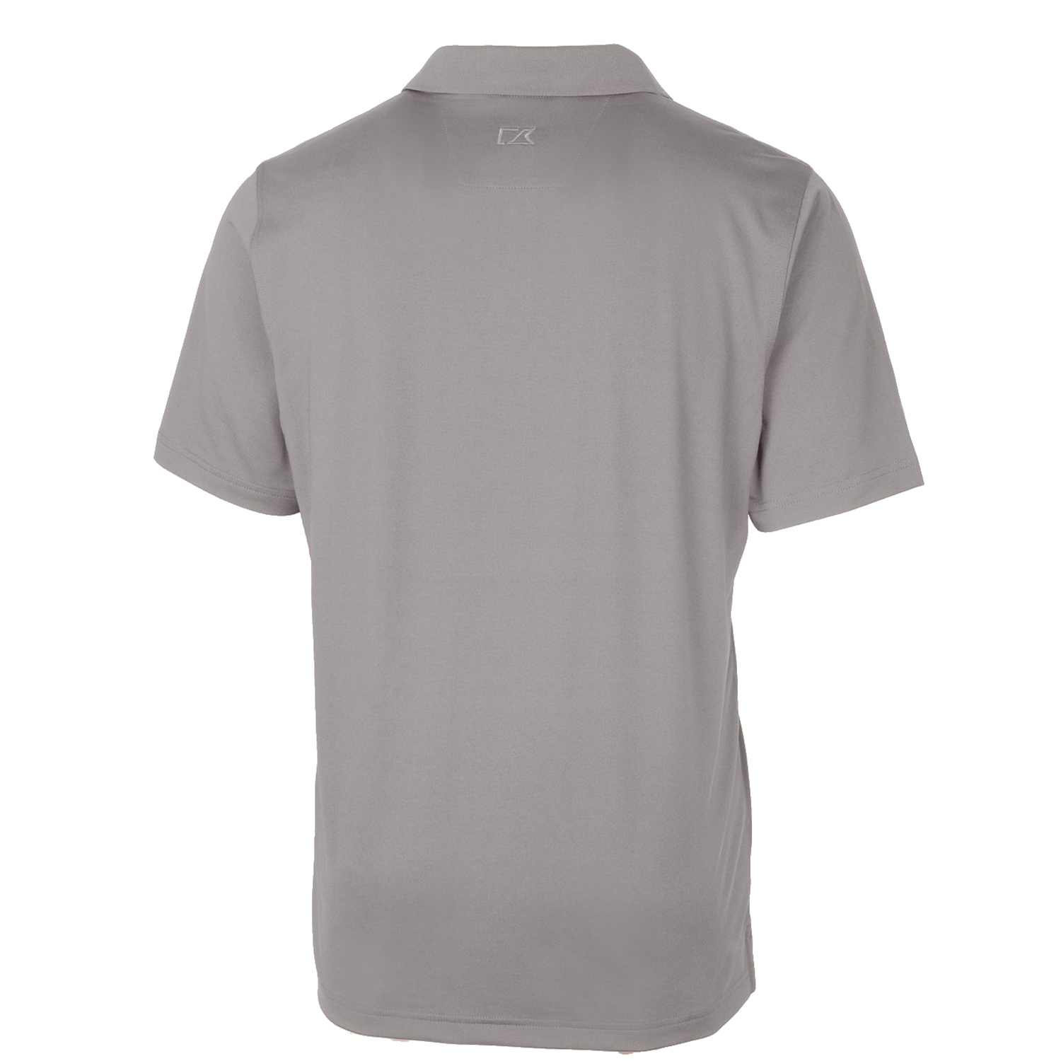 Men's Cutter & Buck Gray Michigan Wolverines Logo Big & Tall Forge Stretch Polo - Image 4