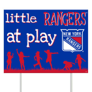 New York Rangers 24" x 18" Little Fans At Play Yard Sign