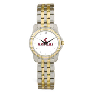 Women's Santa Clara Broncos Two-Tone Wristwatch