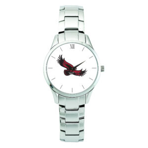Women's Silver Saint Joseph's Hawks Stainless Steel Bracelet Wristwatch