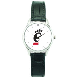 Women's Silver Cincinnati Bearcats Stainless Steel Wristwatch