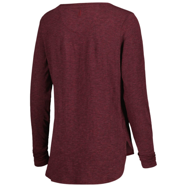 Women's johnnie-O Maroon Fanatics Corporate Addison Long Sleeve T-Shirt - Image 7
