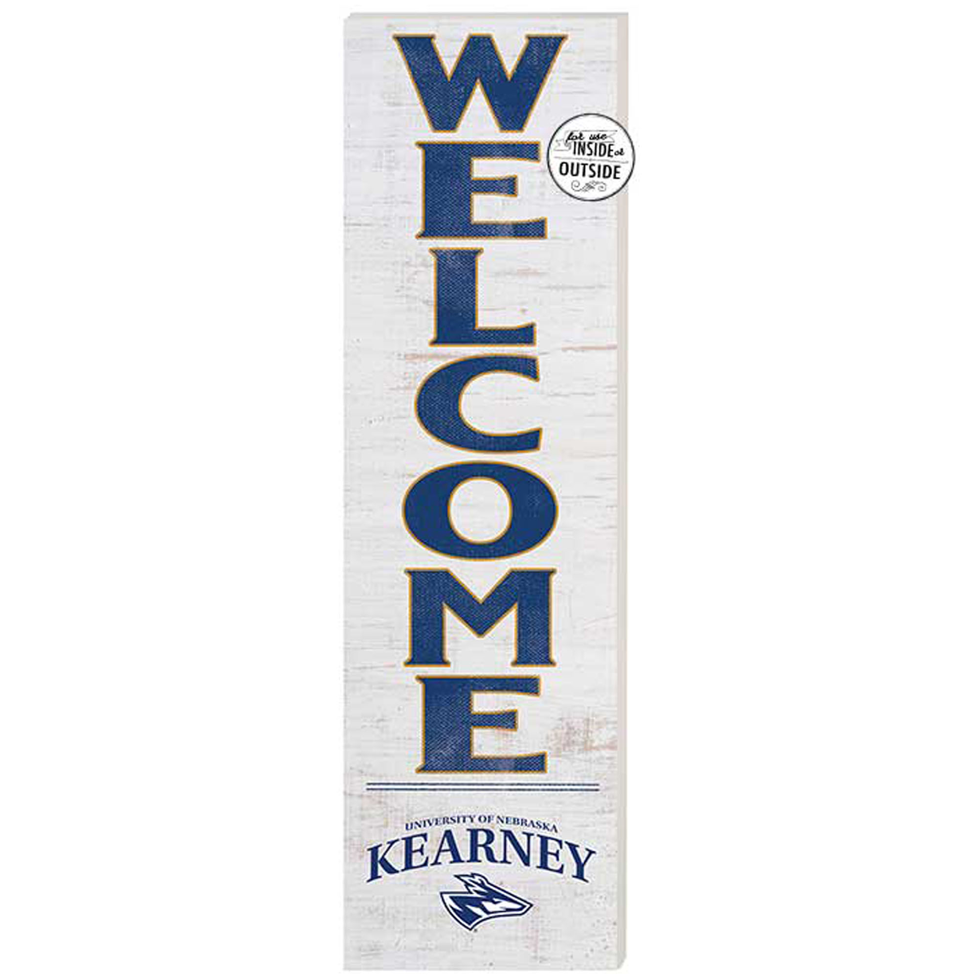 Nebraska-Kearney Lopers 10'' x 35'' Indoor/Outdoor Welcome Sign