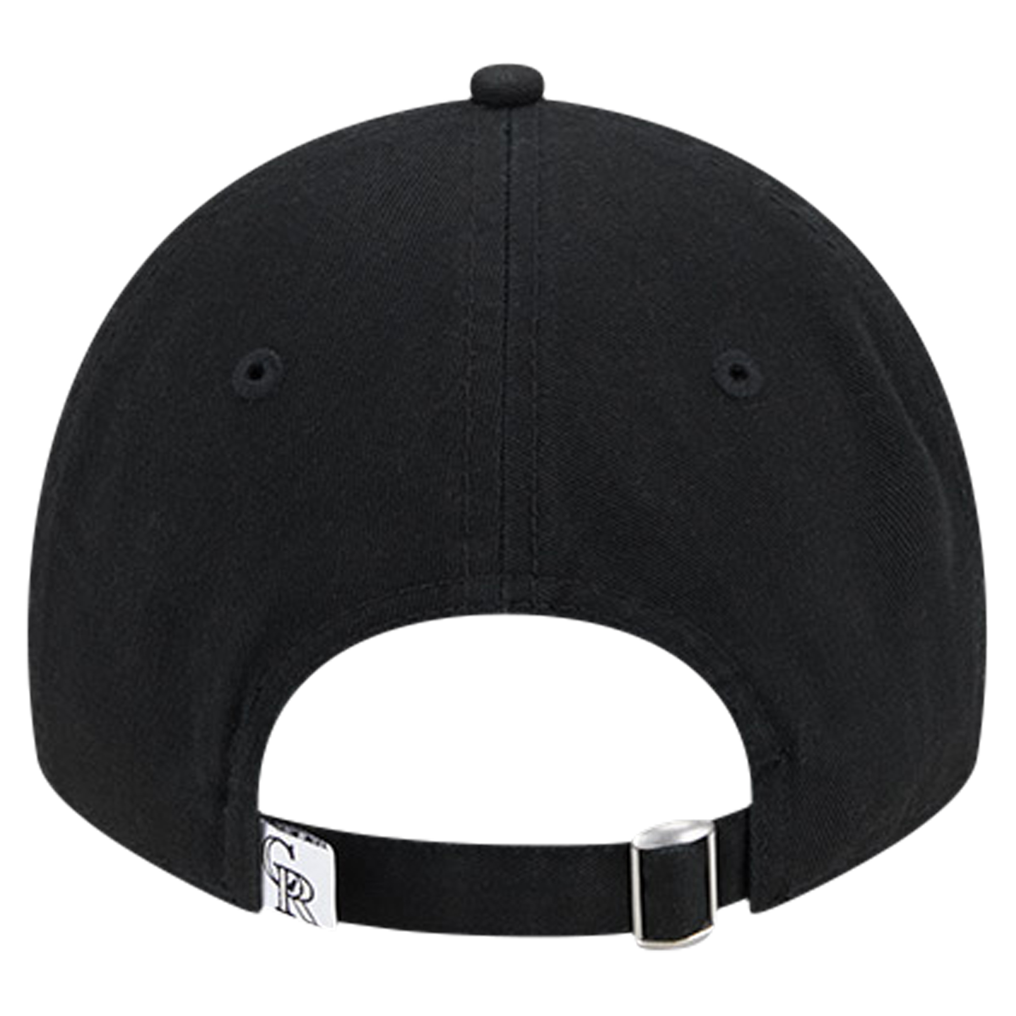 Youth New Era Black Colorado Rockies Team Color 9TWENTY Adjustable Hat - Image 5