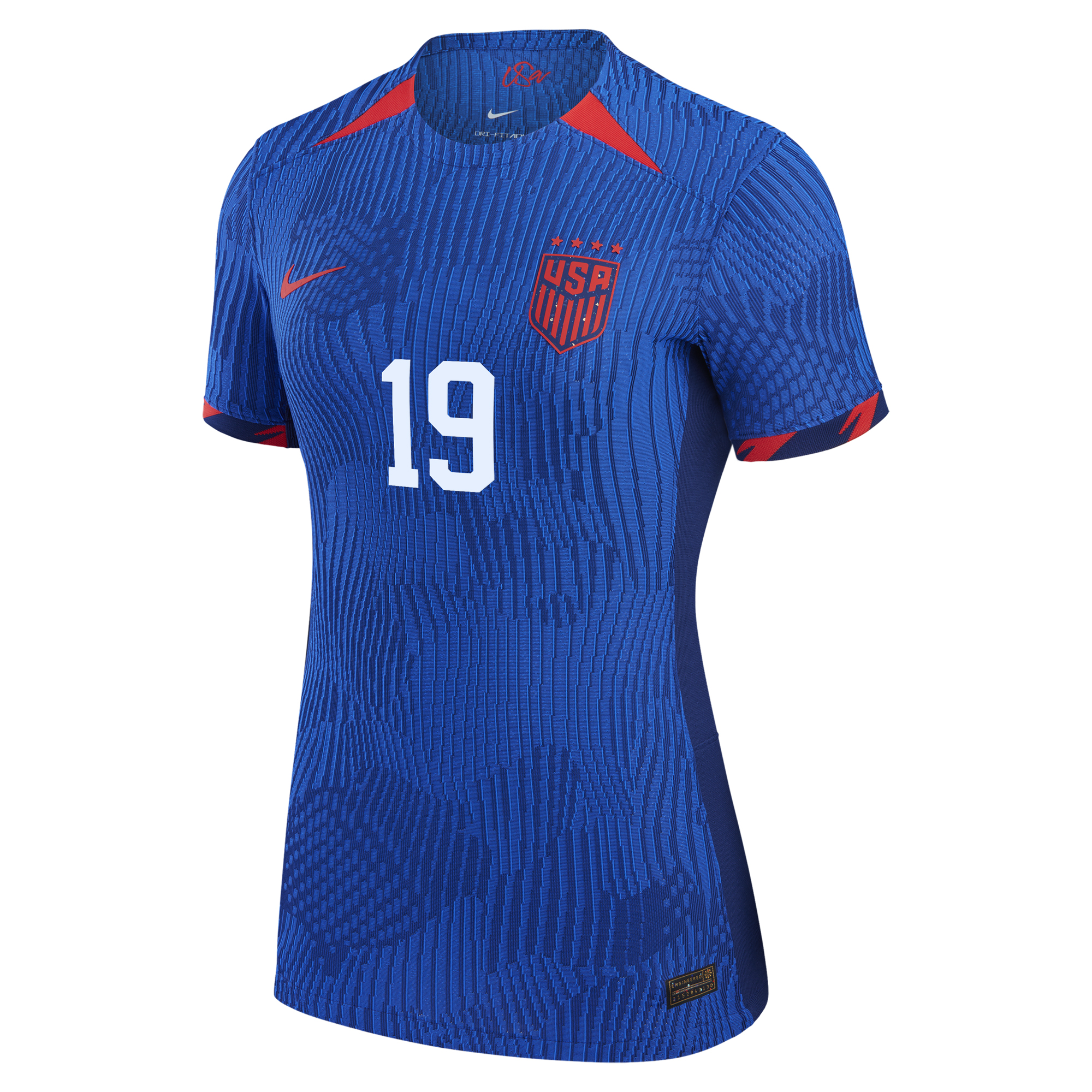 Women's Nike Crystal Dunn Royal USWNT 2023 Away Authentic Jersey - Image 3