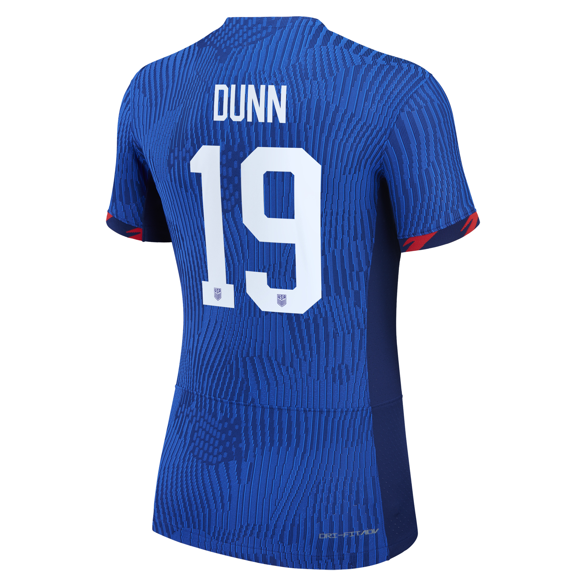 Women's Nike Crystal Dunn Royal USWNT 2023 Away Authentic Jersey - Image 4