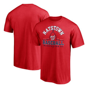 Men's Red Washington Nationals Hometown Collection Natstown T-Shirt