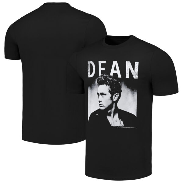 Men's Black James Dean Wall T-Shirt