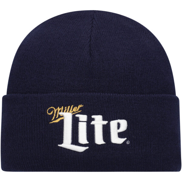 Men's American Needle Navy Miller Lite Cuffed Knit Hat