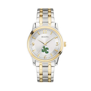 Men's Bulova  Silver/Gold New Jersey City Gothic Knights Two-Tone Stainless Steel Watch